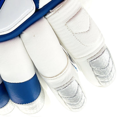 DS Sports D 1.0 White Blue Batting Gloves Adult