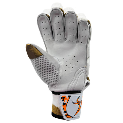 DS Sports D 1.0 White Gold Batting Gloves