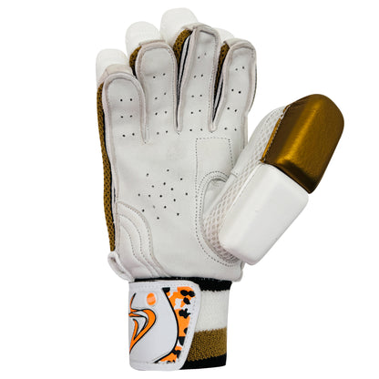 DS Sports D 1.0 White Gold Batting Gloves