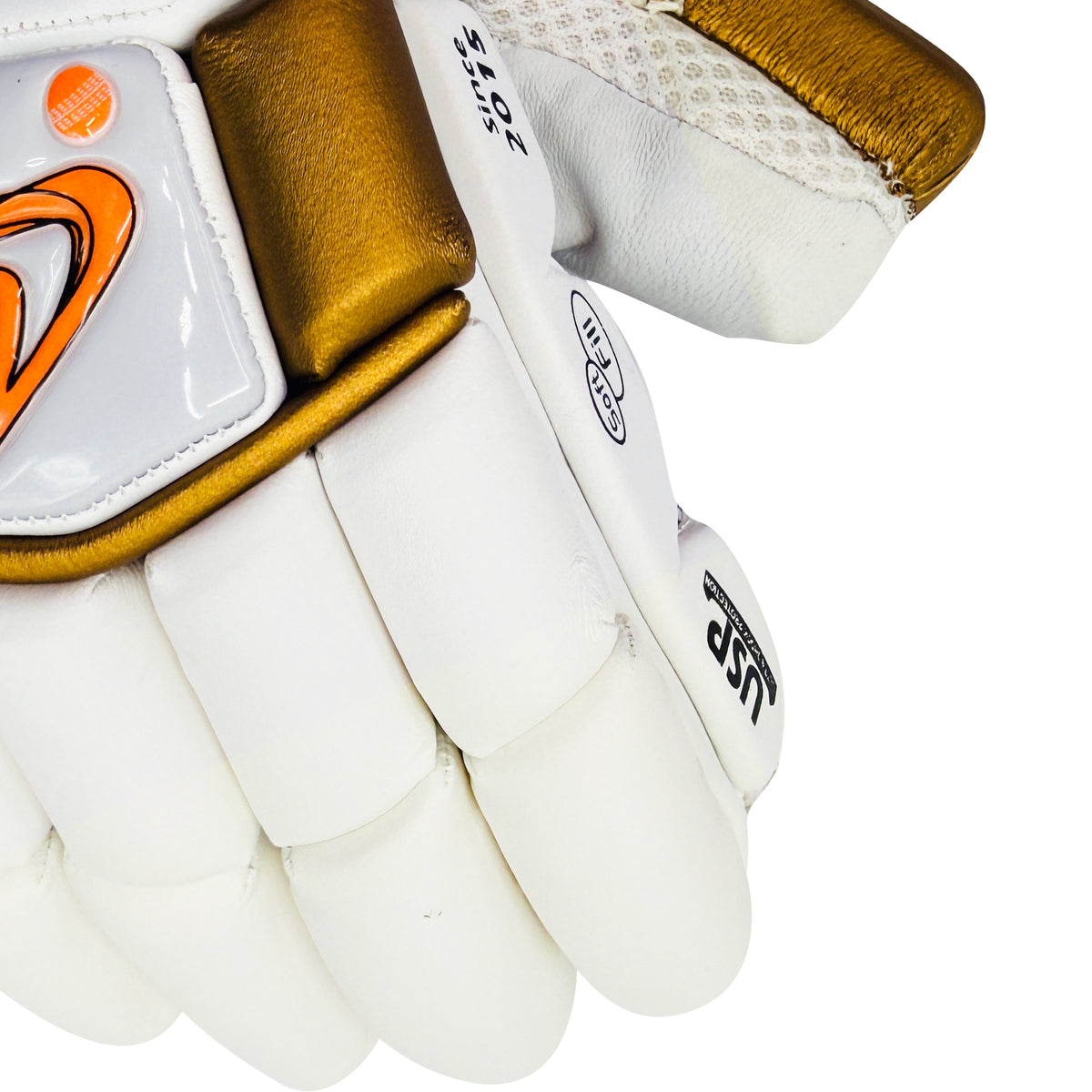 DS Sports D 1.0 White Gold Batting Gloves