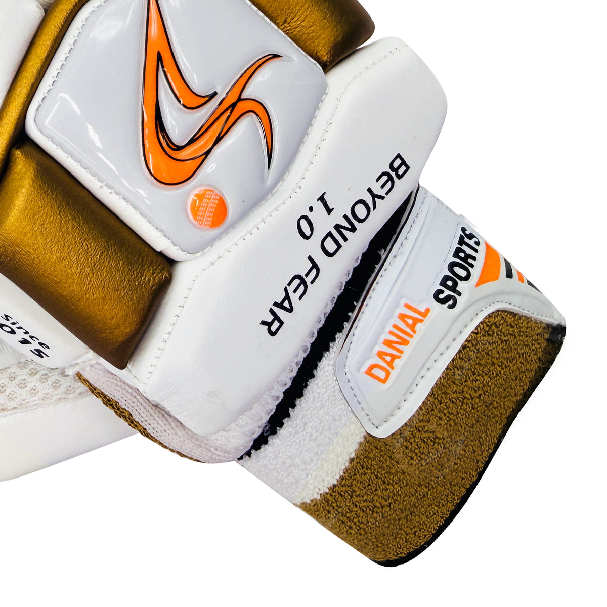 DS Sports D 1.0 White Gold Batting Gloves