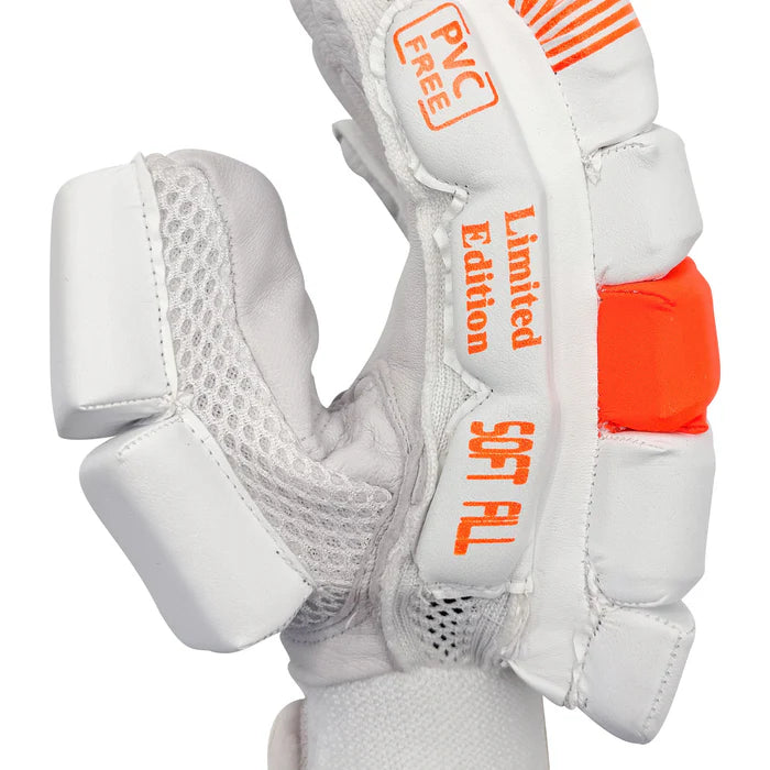 DS 1.1 L.E Batting Gloves White/Orange