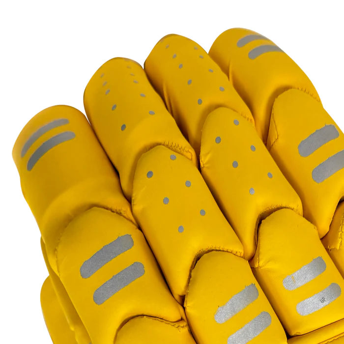 DS Yellow Cricket Batting Gloves Adult