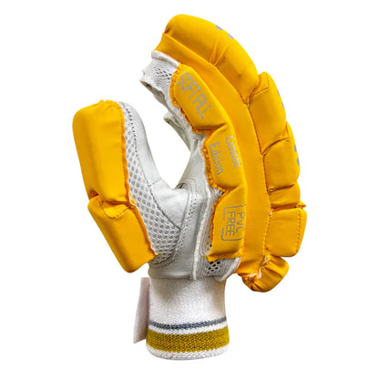 DS Yellow Cricket Batting Gloves Adult