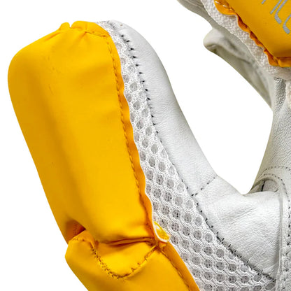 DS Yellow Cricket Batting Gloves Adult