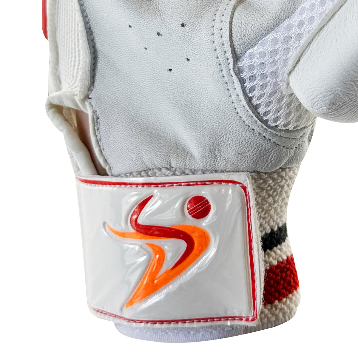 DS Red/White 1.0 Batting Gloves Junior