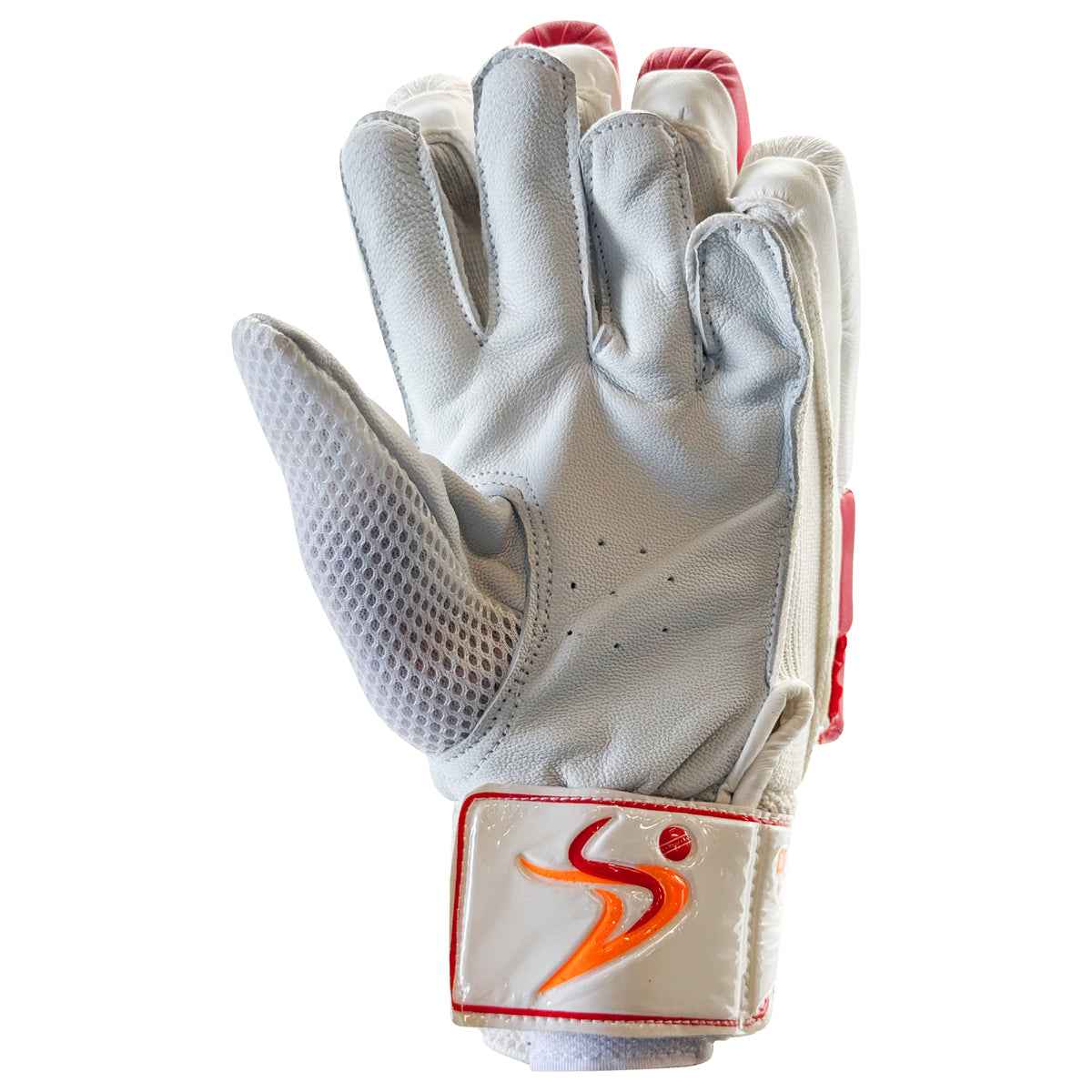 DS Red/White 1.0 Batting Gloves Junior