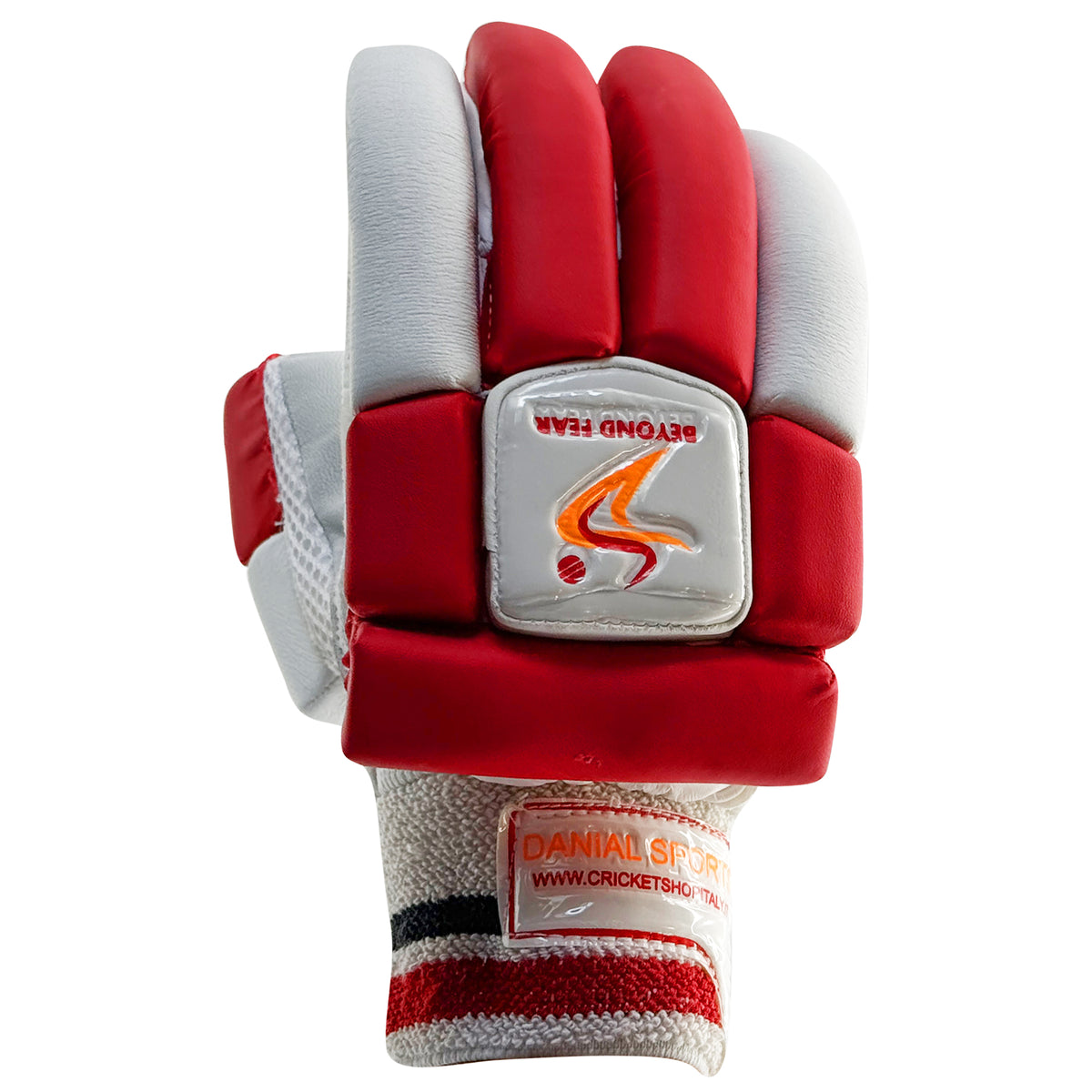 DS Red/White 1.0 Batting Gloves Junior