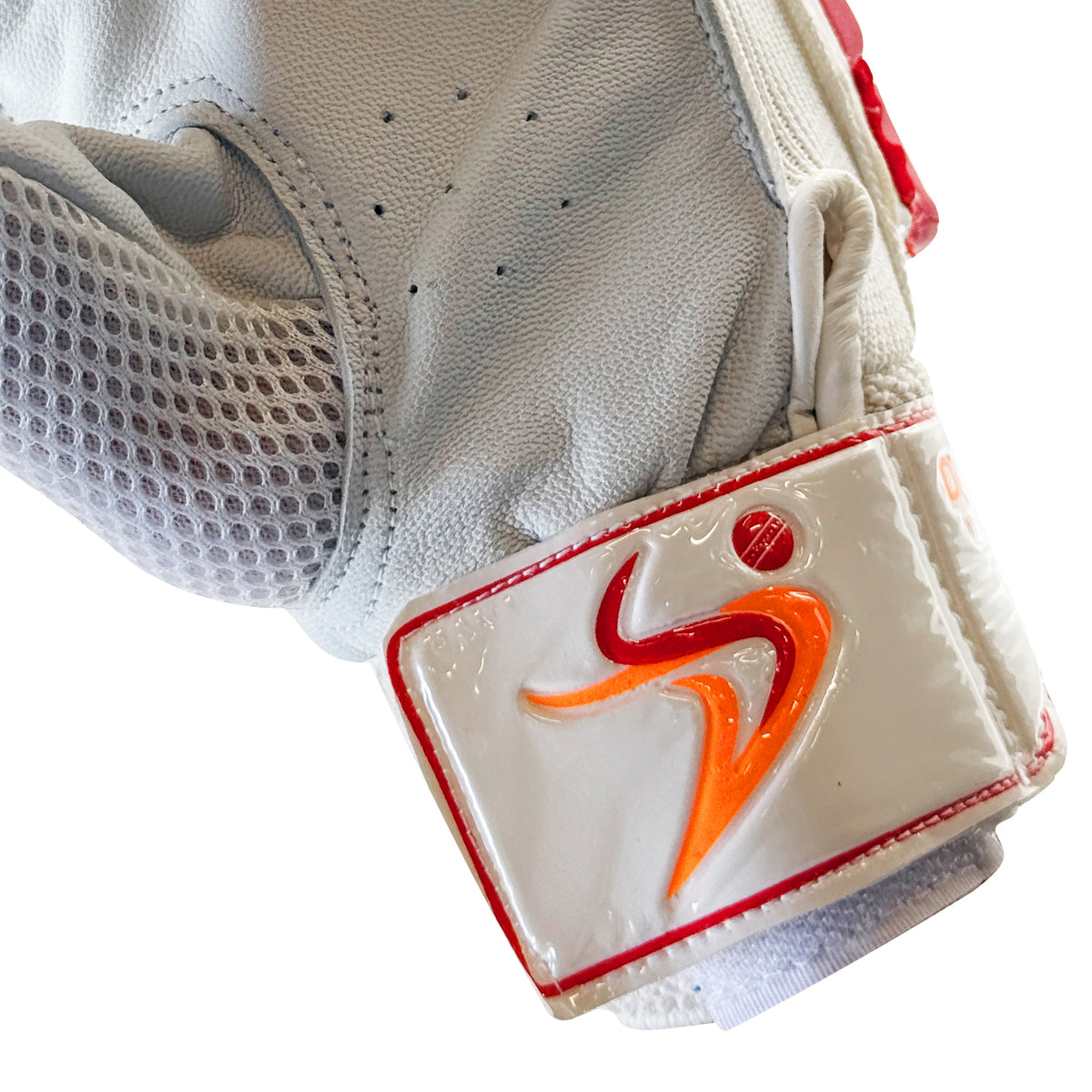 DS Red/White 1.0 Batting Gloves Junior