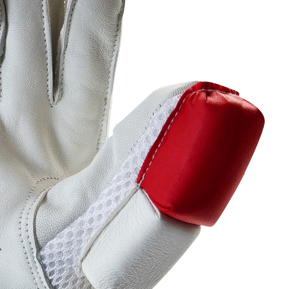 DS Red/White 1.0 Batting Gloves Junior