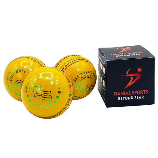 DS Indoor Cricket Ball Yellow