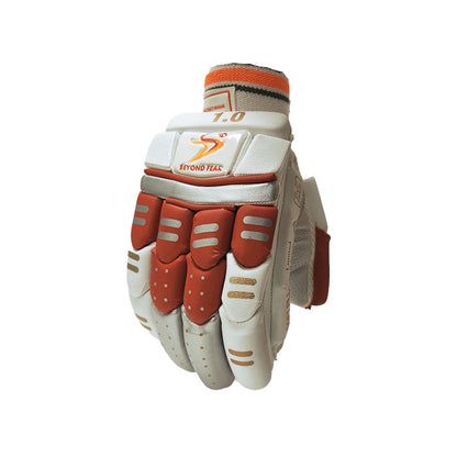 DS Sports D 1.0 Batting Gloves Adult (White/Red)