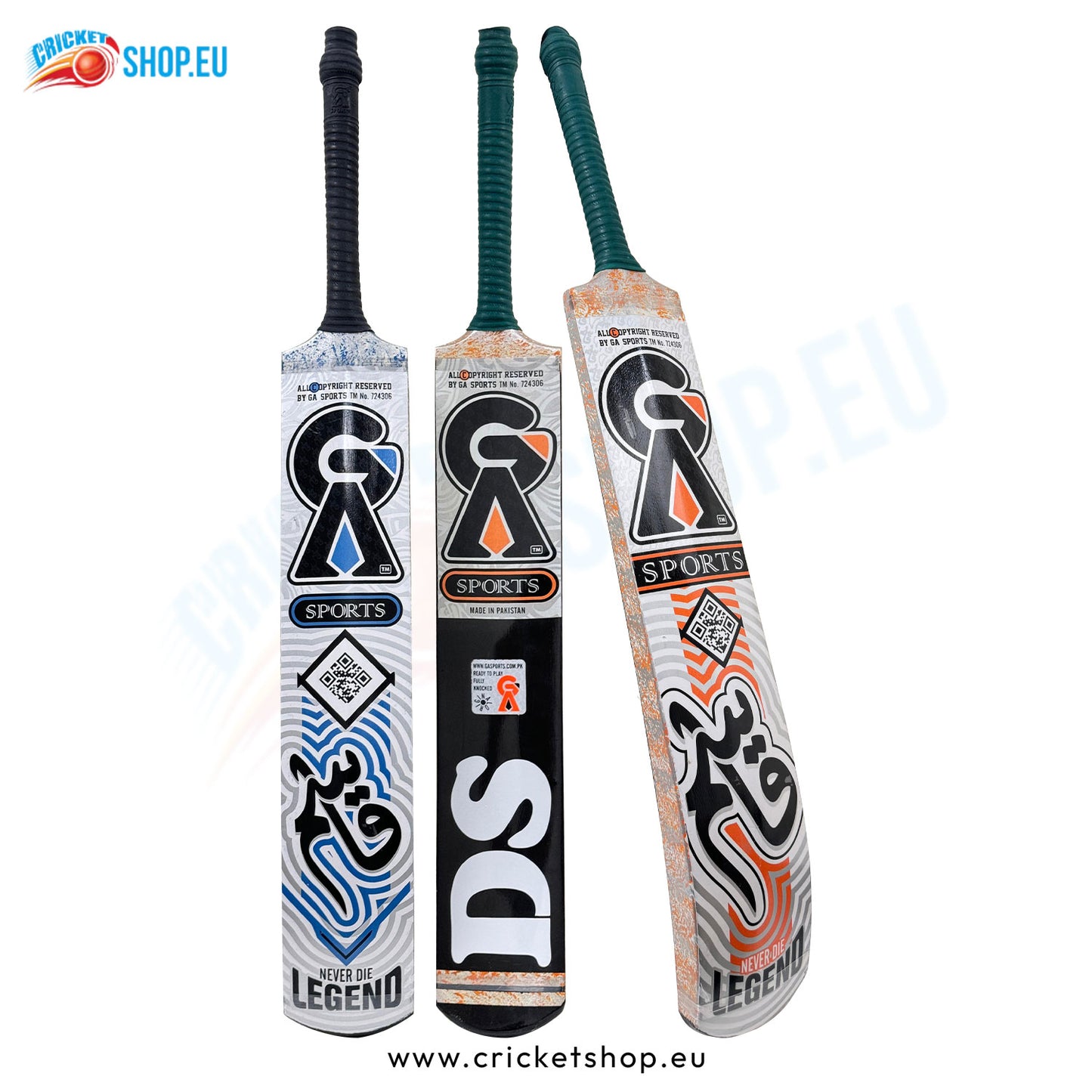 GA Sports Qasim Sirilankan Tape Ball Bat