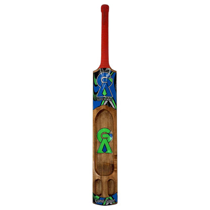 GA Double Scoop Long Sixer Red Tennis Bat