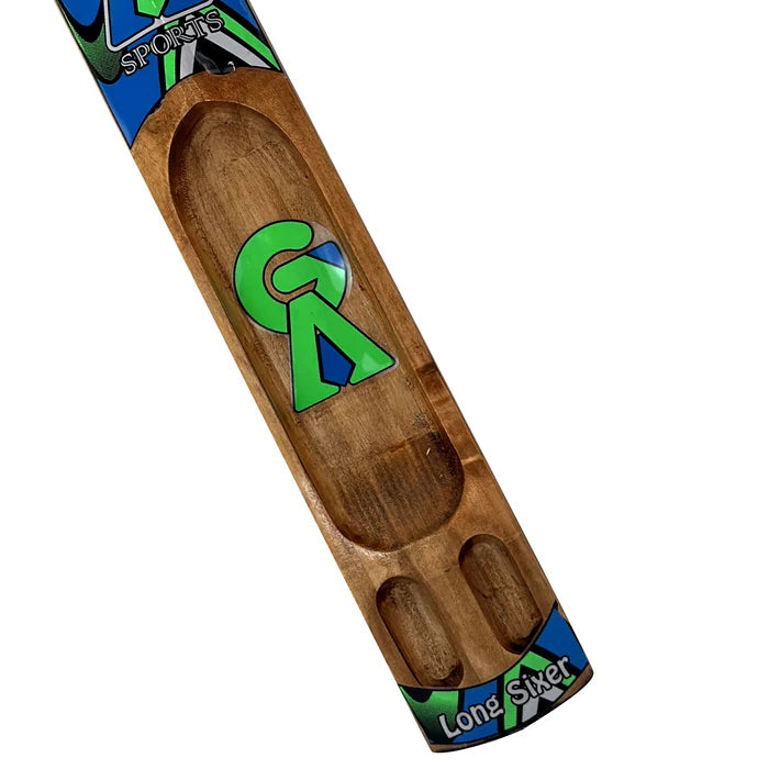 GA Double Scoop Long Sixer Red Tennis Bat