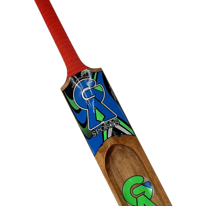 GA Double Scoop Long Sixer Red Tennis Bat