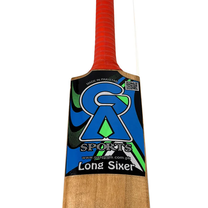 GA Double Scoop Long Sixer Red Tennis Bat