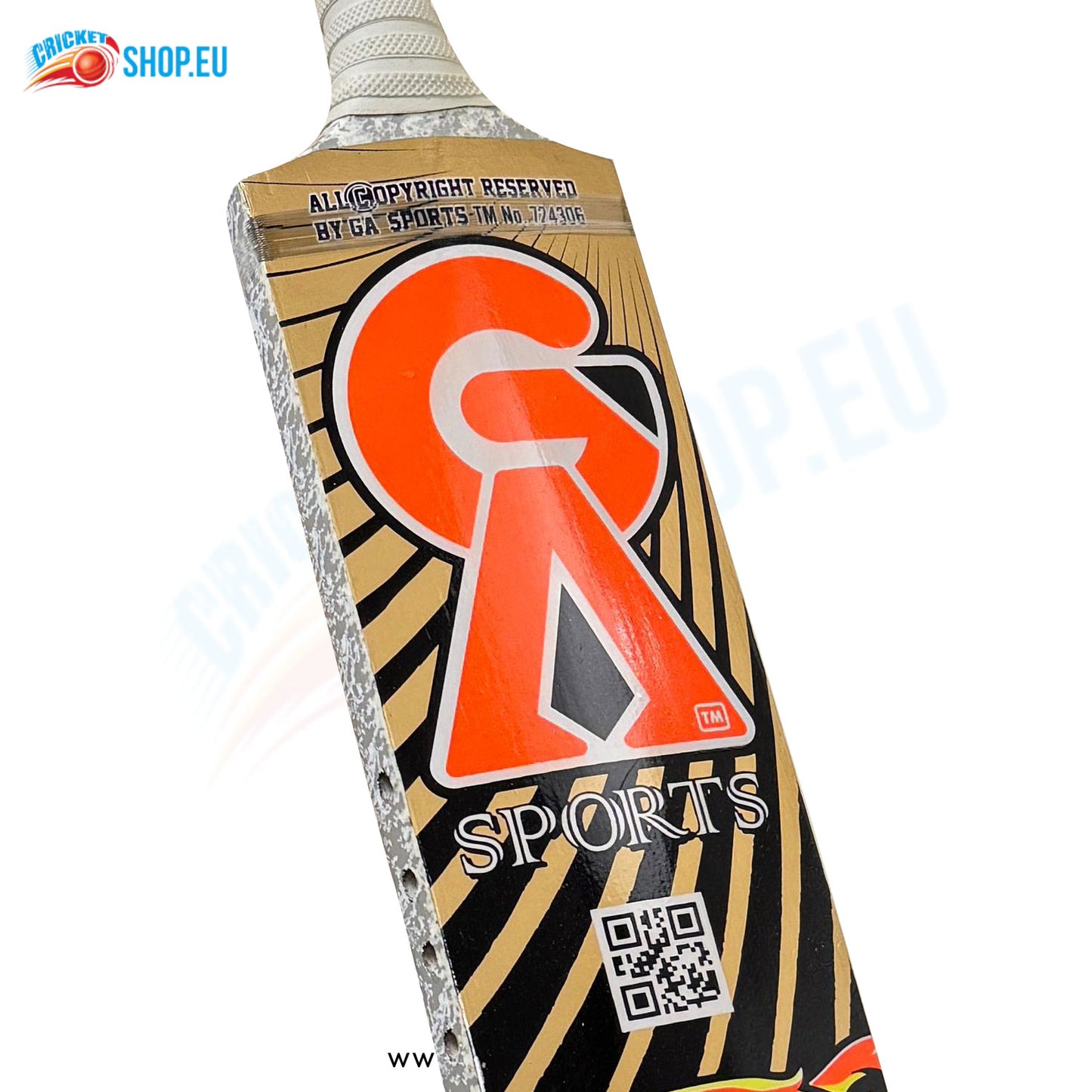 GA Tiger Tape Ball Bat