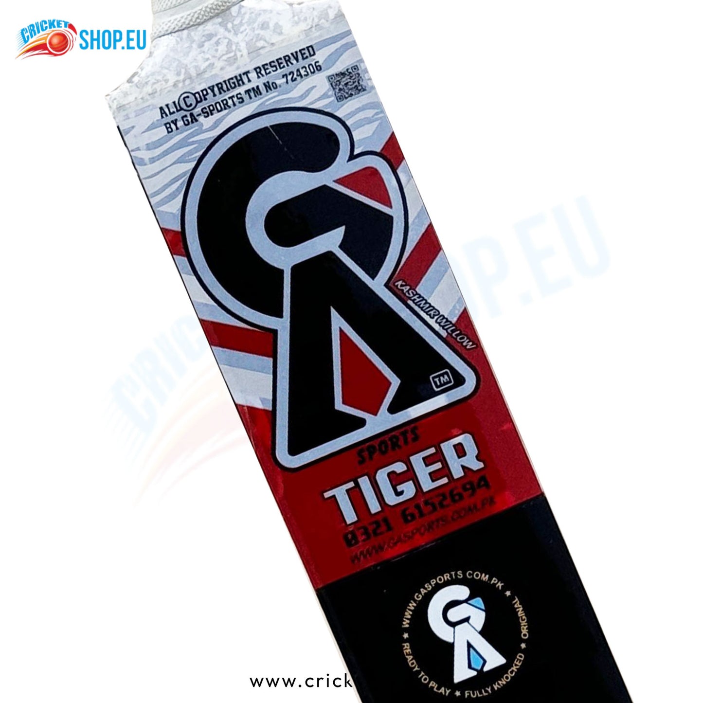 GA Tiger Tape Ball Bat