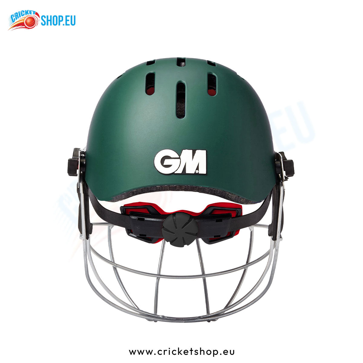 GM Purist Geo II Cricket Helmet Green