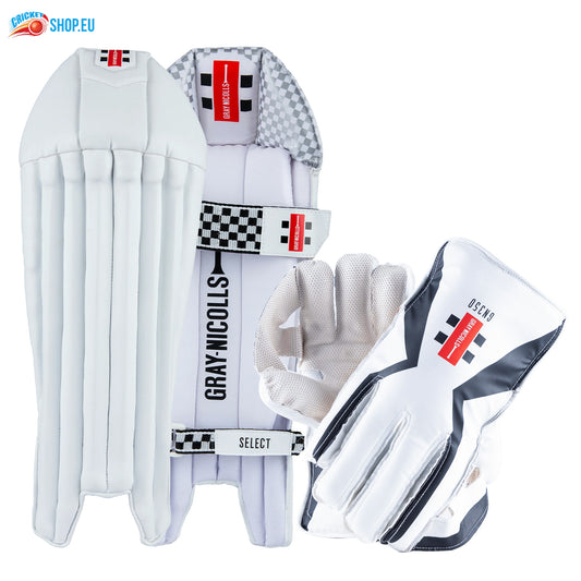 Gray Nicolls Select WicketKeeping Pad & Gloves Set