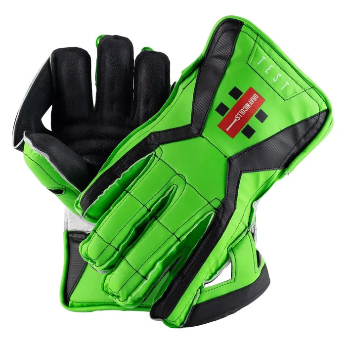 Gray Nicolls Test Green Wicket Keeping Gloves
