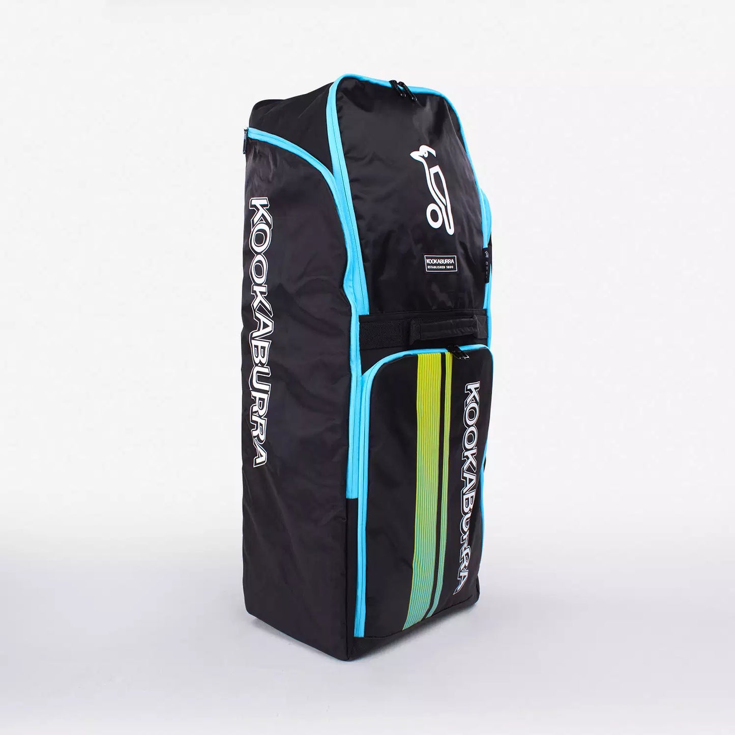 Kookaburra D6500 Duffle Cricket Bag Black/Aqua