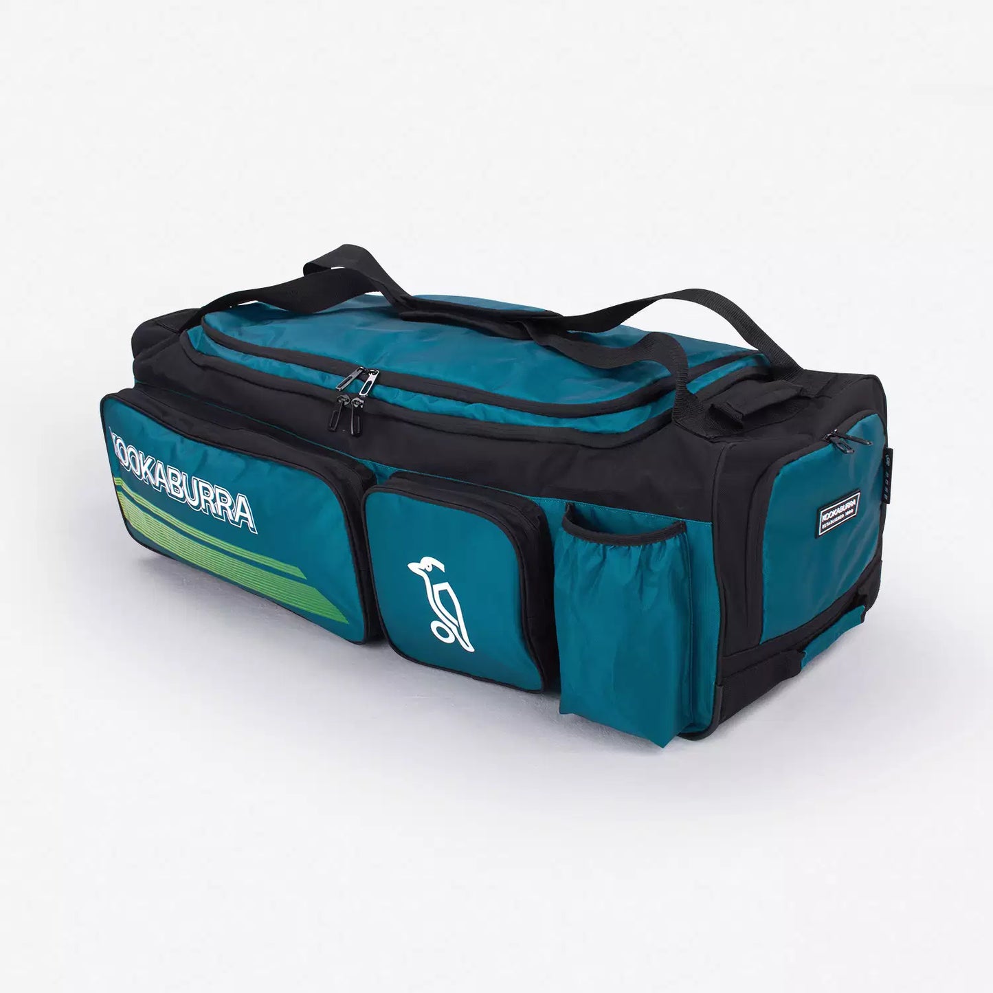 Kookaburra Pro 3500 Wheelie Bag Black/Green