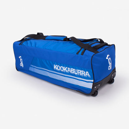 Kookaburra PRO 3500 Wheelie Bag Blue/White