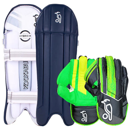 Kookaburra SC 4.1 Wicket Keeping Pads & Gloves Set