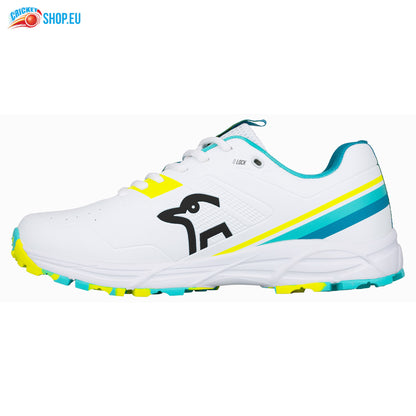 Kookaburra KC 3.0 Rubber Soled Cricket Shoes Aqua/Yellow