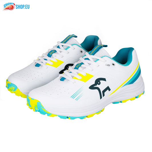 Kookaburra KC 3.0 Rubber Soled Cricket Shoes Aqua/Yellow