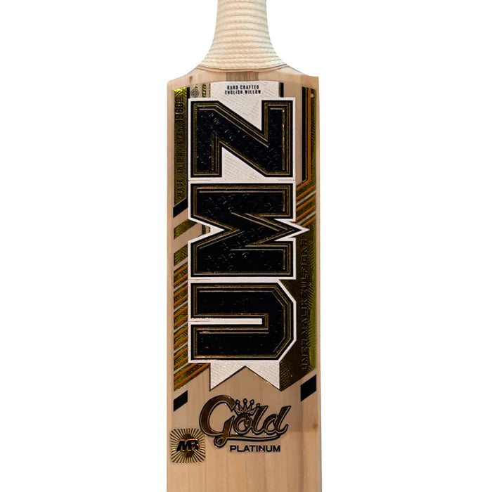 MB Malik Platinum Gold Edition Cricket Bat