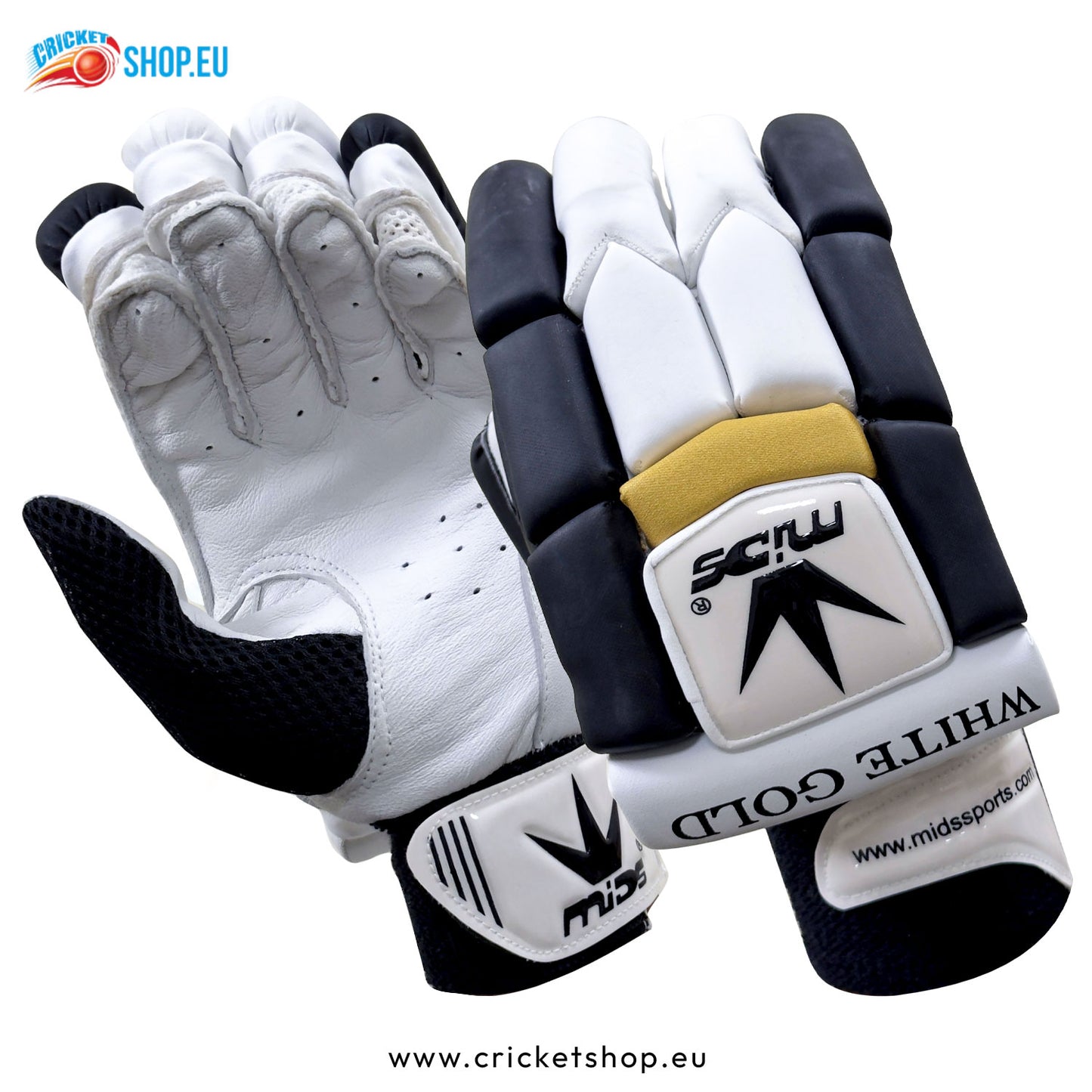 MIDS White Gold Batting Gloves