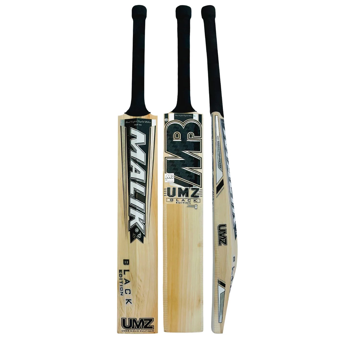 MB Malik Umz Black Edition Cricket Bat