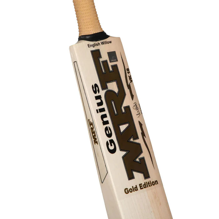 MRF Genius Gold Edition English Willow Cricket Bat