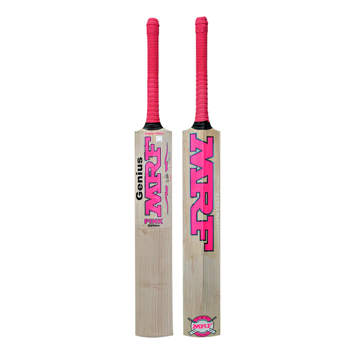 MRF Genius Pink Edition English Willow Cricket Bat