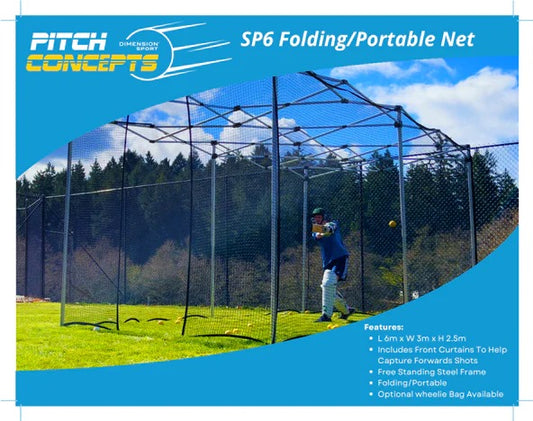 Pitch Concepts SP6 Folding/Portable Batting Net