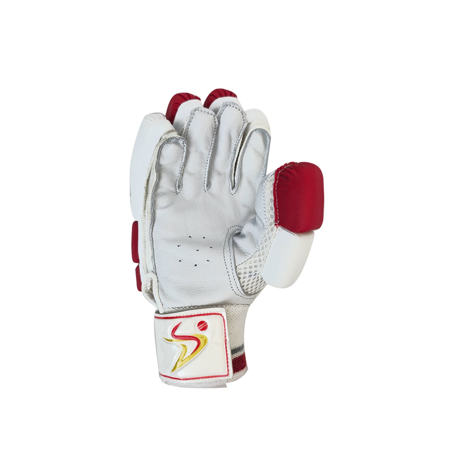 DS Red/White 1.0 Batting Gloves Junior