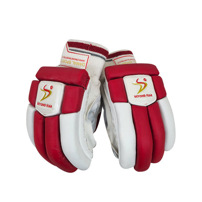 DS Red/White 1.0 Batting Gloves Junior