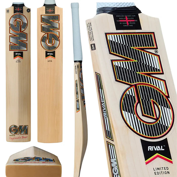 Gunn And Moore Rival 606 English Willow Cricket Bat