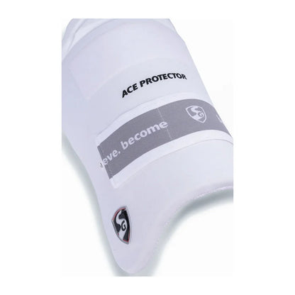 SG Ace Protector Cricket Thigh Pad (White)
