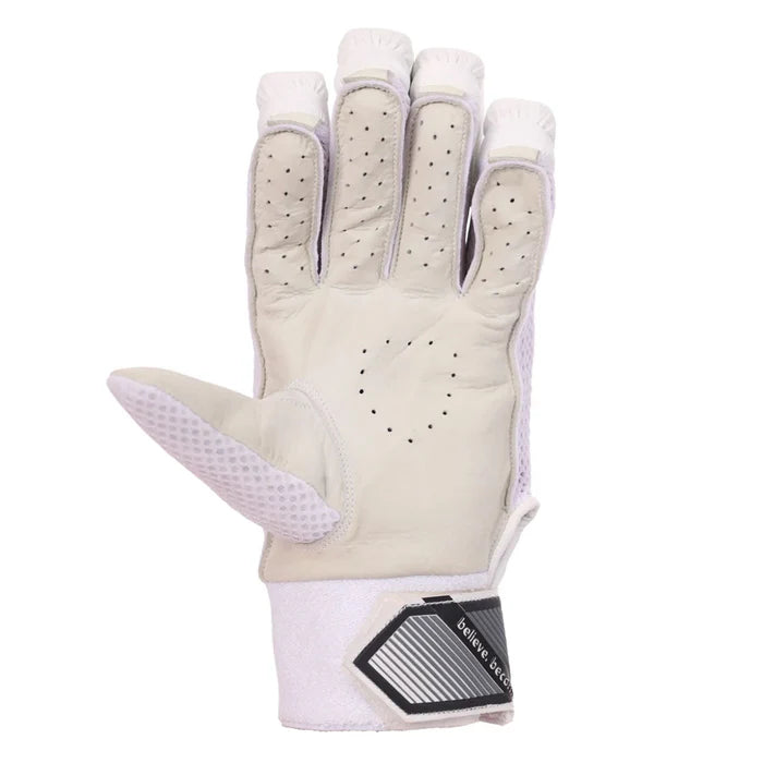 SG Litevate White Batting Gloves