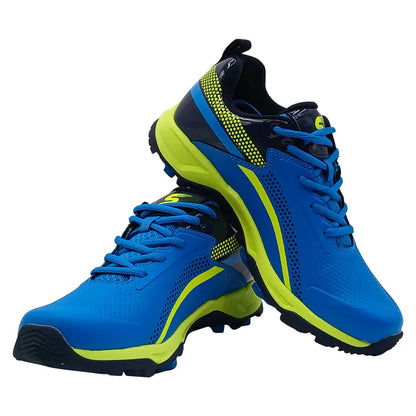 Shine 7000 New Edition Cricket Shoes Blue/Navy