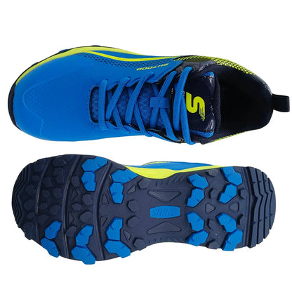 Shine 7000 New Edition Cricket Shoes Blue/Navy