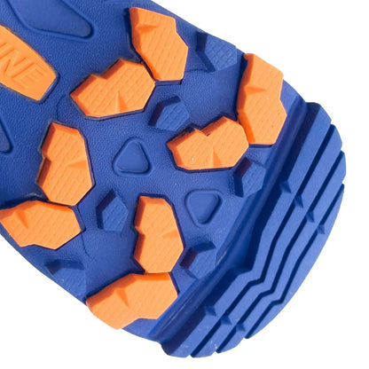 Shine New Edition 7000 Cricket Shoes (Orange & Blue)