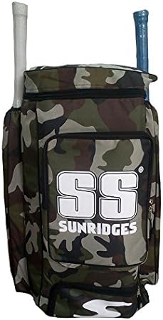 SS Camo Duffle Cricket Kit Bag Green