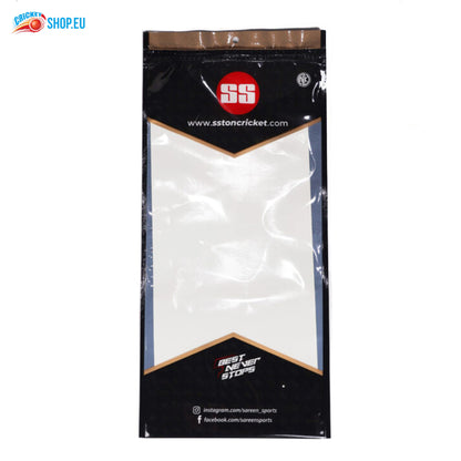 Packaged product with SS logo on a white background