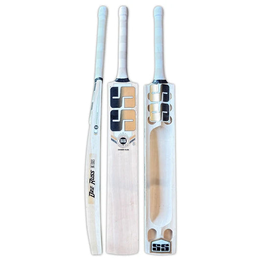 SS Dre Russ Players Jumbo Kashmir Willow Cricket Scoop Bat