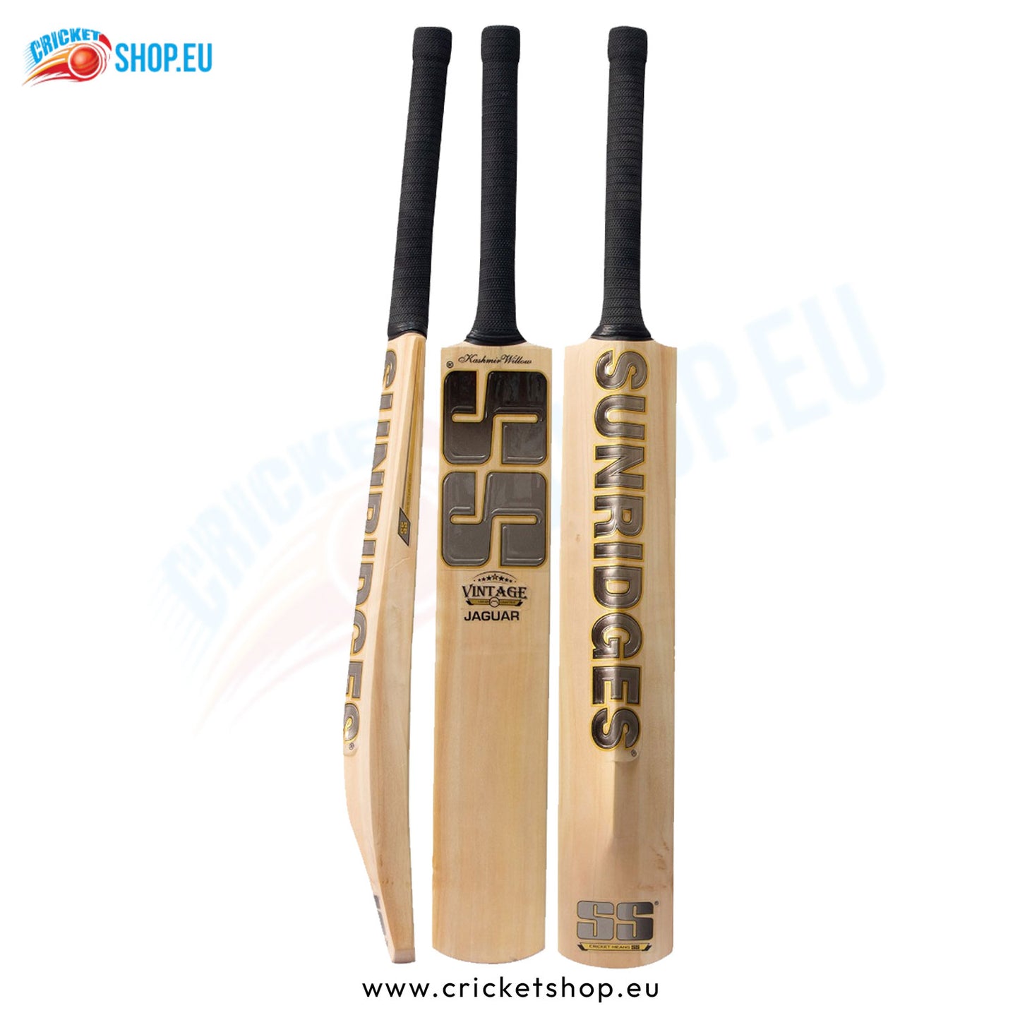 SS Vintage Jaguar Kashmir Willow Cricket Bat SH